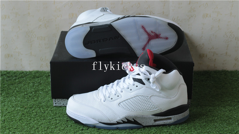 Air Jordan 5 White Cement 2017